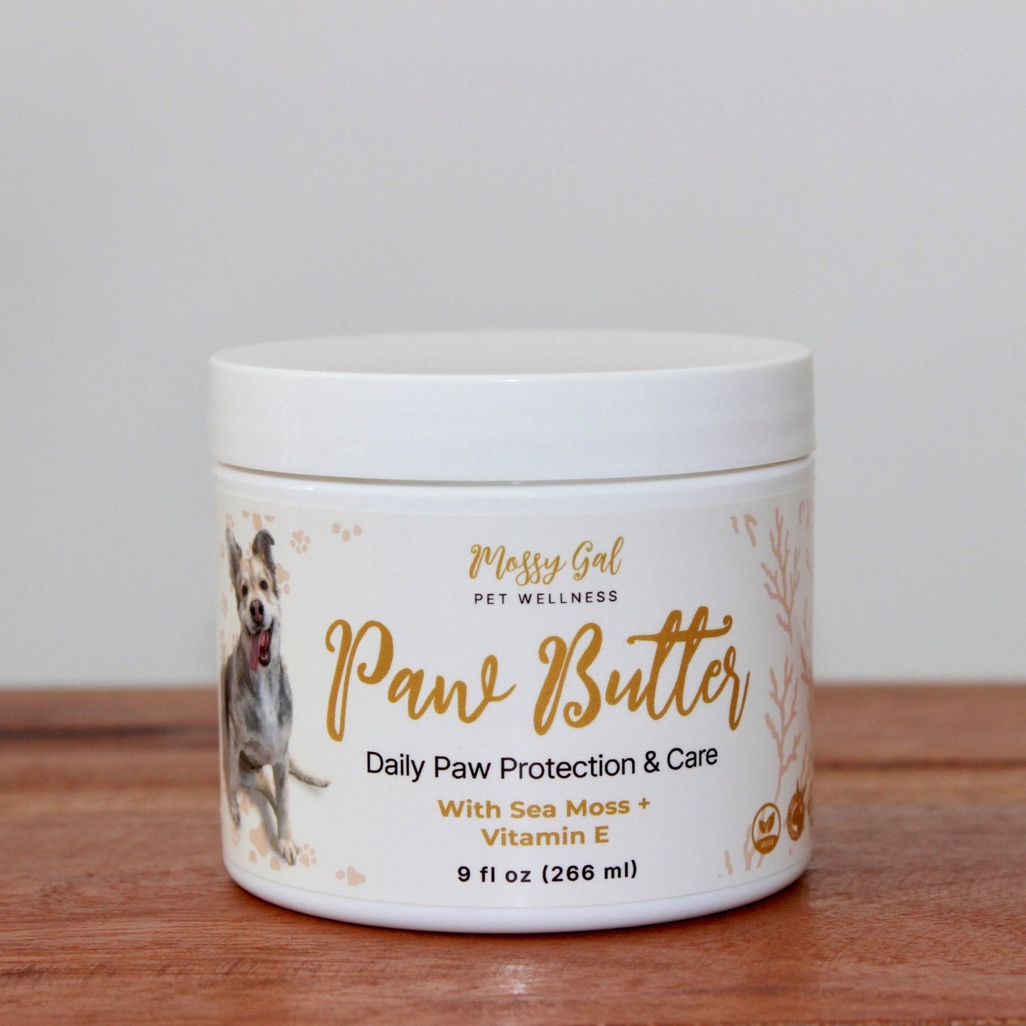 Mossy Gal FurBaby Paw Butter – Moisturizing balm for pets.