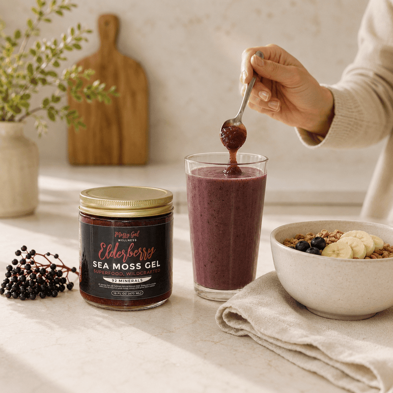 Berry Sea Moss Smoothie Recipe