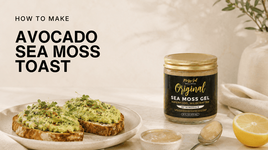 Sea Moss Avocado Toast