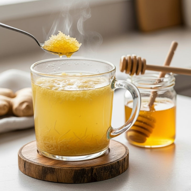 Sea Moss Lemon Ginger Tea