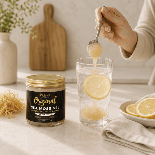 Sea Moss Lemon Ginger Tea