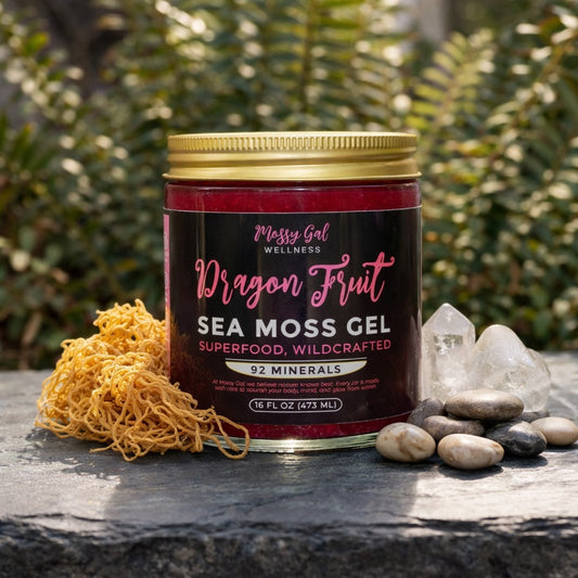 Mossy Gal Dragon Fruit Sea Moss Gel | Tropical Wellness Blend