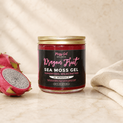 Mossy Gal Dragon Fruit Sea Moss Gel | Tropical Wellness Blend