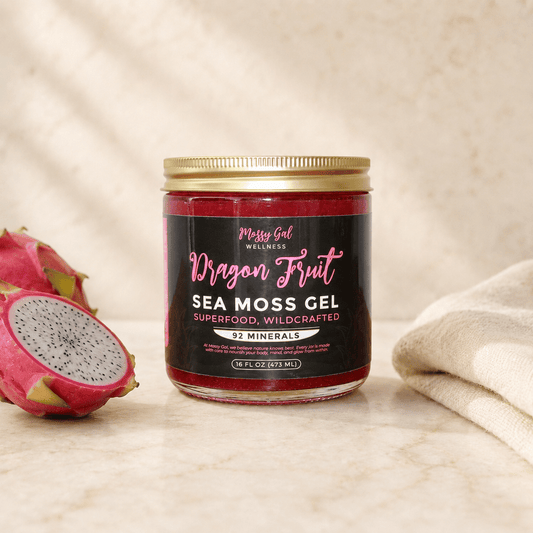 Mossy Gal Dragon Fruit Sea Moss Gel | Tropical Wellness Blend