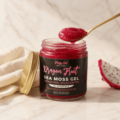 Mossy Gal Dragon Fruit Sea Moss Gel | Tropical Wellness Blend