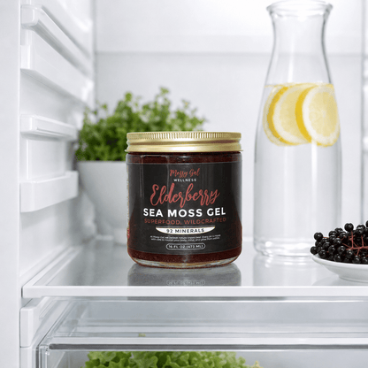 Mossy Gal Elderberry Sea Moss Gel | Immunity & Wellness Blend