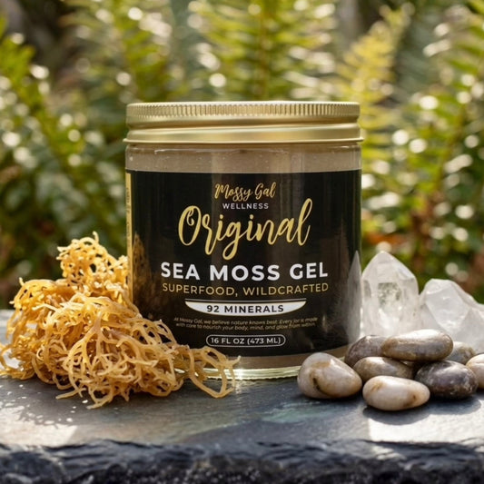 Mossy Gal Original Sea Moss Gel | Pure Mineral Wellness Blend