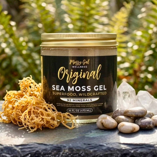 Mossy Gal Original Sea Moss Gel | Pure Mineral Wellness Blend