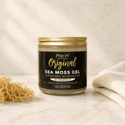 Mossy Gal Original Sea Moss Gel | Pure Mineral Wellness Blend