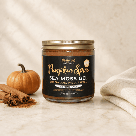Mossy Gal Pumpkin Spice Sea Moss Gel | Autumn Superblend