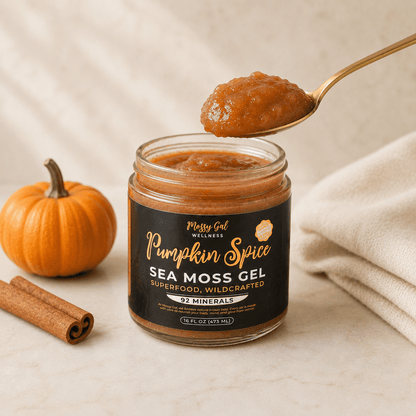 Mossy Gal Pumpkin Spice Sea Moss Gel | Autumn Superblend