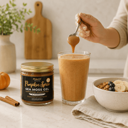 Mossy Gal Pumpkin Spice Sea Moss Gel | Autumn Superblend