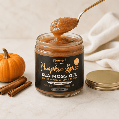 Mossy Gal Pumpkin Spice Sea Moss Gel | Autumn Superblend