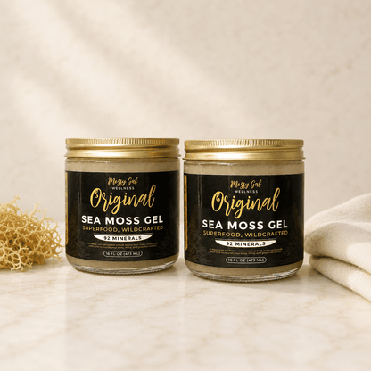 Mossy Gal Original Sea Moss Gel | Pure Mineral Wellness Blend