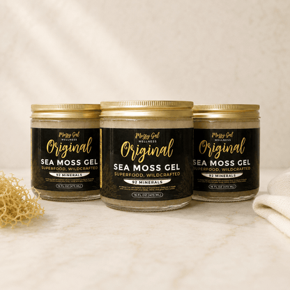 Mossy Gal Original Sea Moss Gel | Pure Mineral Wellness Blend