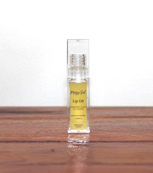Sea Moss Lip Oil – Glossy Hydration with Vitamin E | Mossy Gal